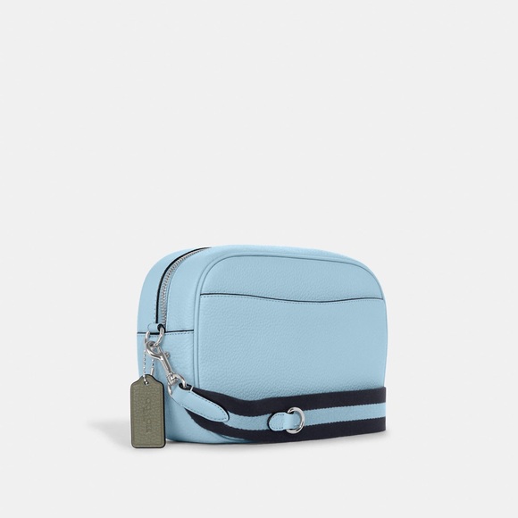 NWT COACH Leather Jamie Camera Bag With Trompe L'oeil Print Waterfall Multi - Picture 2 of 4